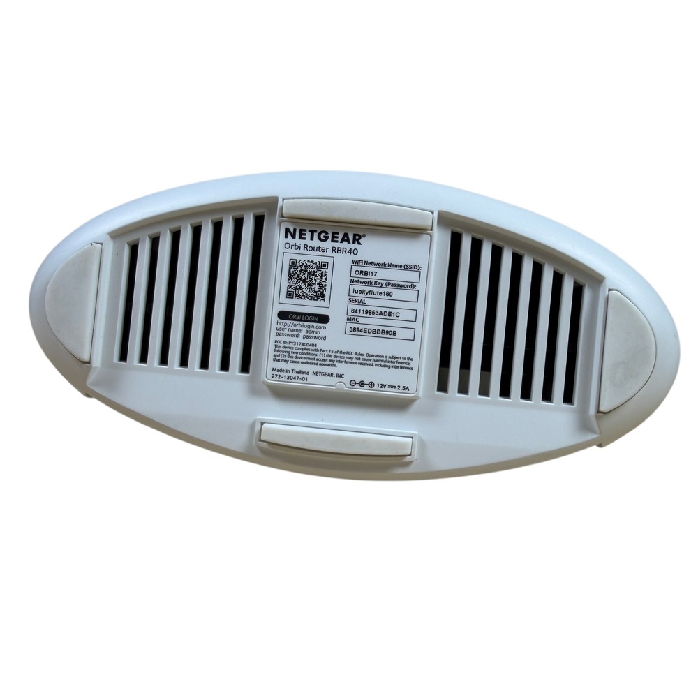 Netgear Orbi Router RBR40 WiFi System AC2200 Tri-Band Mesh WiFi Wireless‎ Router - Picture 5 of 9
